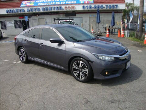 2016 Honda Civic for sale at ARLETA AUTO CENTER in Arleta CA