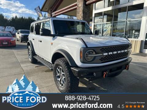 2022 Ford Bronco for sale at Price Ford Lincoln in Port Angeles WA