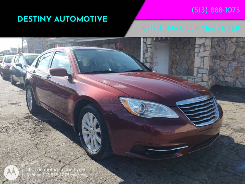 2012 Chrysler 200 for sale at Destiny Automotive in Hamilton OH