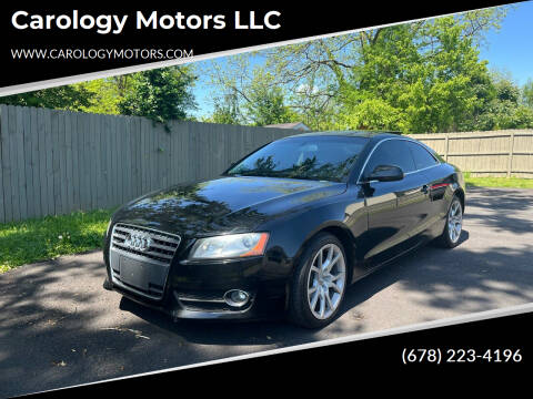 2012 Audi A5 for sale at Carology Motors LLC in Marietta GA