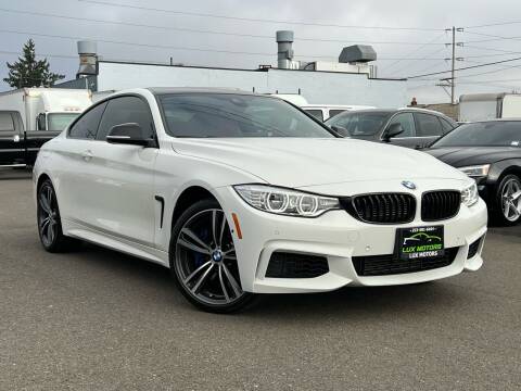 2016 BMW 4 Series for sale at Lux Motors in Tacoma WA