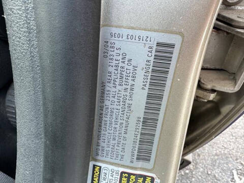 2004 Volkswagen Passat