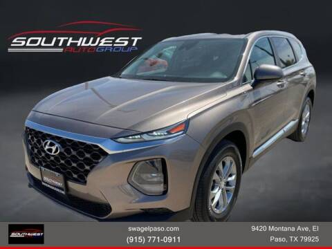 2020 Hyundai Santa Fe for sale at SOUTHWEST AUTO GROUP-EL PASO in El Paso TX