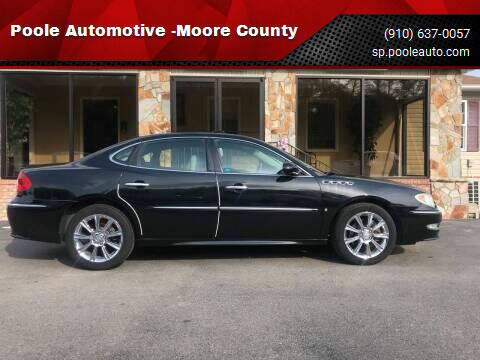 2008 Buick LaCrosse for sale at Poole Automotive in Laurinburg NC