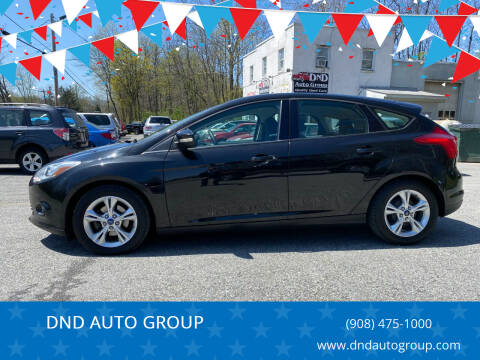 2013 Ford Focus for sale at DND AUTO GROUP in Belvidere NJ