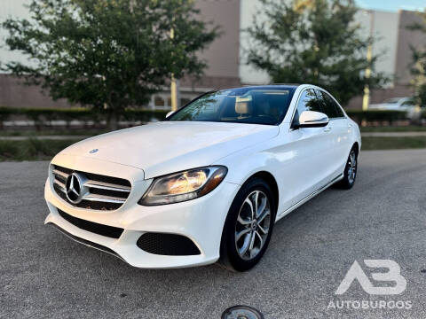 2016 Mercedes-Benz C-Class for sale at AUTO BURGOS in Hollywood FL