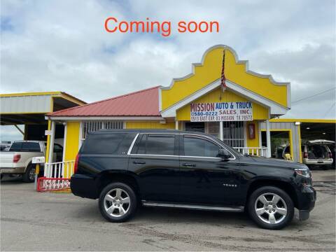 2015 Chevrolet Tahoe for sale at Mission Auto & Truck Sales, Inc. in Mission TX