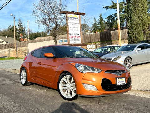 2015 Hyundai Veloster for sale at Sierra Auto Sales Inc in Auburn CA