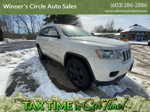 2012 Jeep Grand Cherokee for sale at Winner's Circle Auto Sales in Tilton NH
