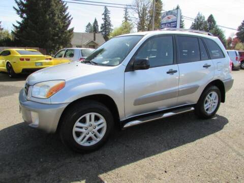 2002 Toyota RAV4 for sale at Hall Motors LLC in Vancouver WA