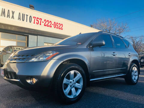 2006 Nissan Murano for sale at Trimax Auto Group in Norfolk VA