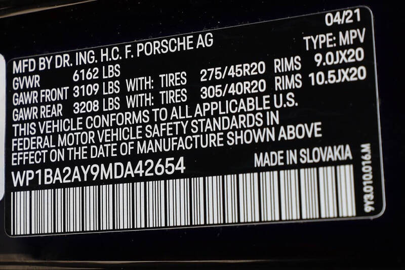 2021 Porsche Cayenne Coupe