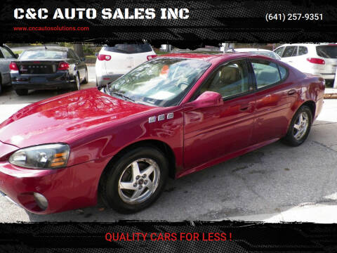 2004 Pontiac Grand Prix for sale at C&C AUTO SALES INC in Charles City IA