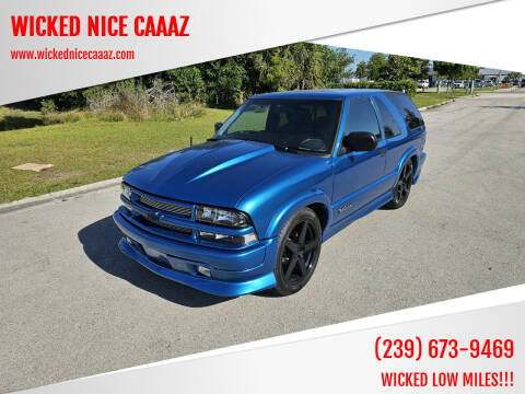 2001 Chevrolet Blazer for sale at WICKED NICE CAAAZ in Cape Coral FL