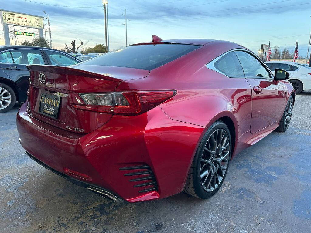 2016 Lexus RC 350 for sale at Caspian Auto Sales in Oklahoma City, OK