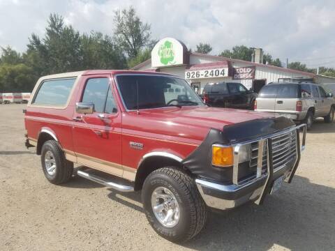 1988 Ford Bronco for sale at AUTO BROKER CENTER in Lolo MT