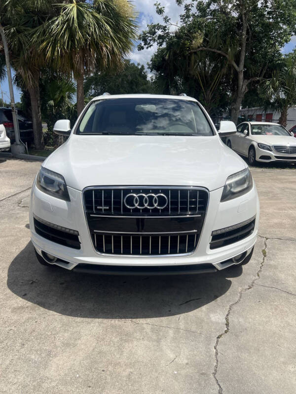 Used 2014 Audi Q7 Premium with VIN WA1LGAFE3ED017323 for sale in Daytona Beach, FL