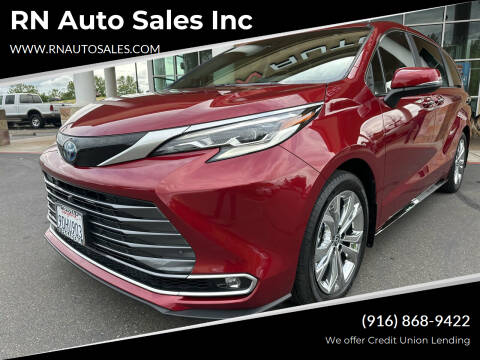 2022 Toyota Sienna for sale at RN Auto Sales Inc in Sacramento CA