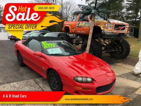 2001 Chevrolet Camaro for sale at A & R Used Cars in Clayton NJ