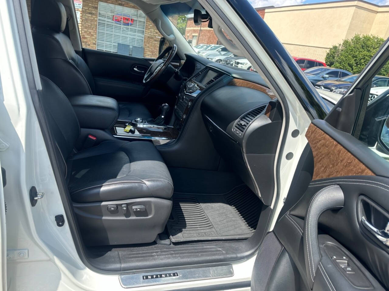 2015 INFINITI QX80 for sale at Auto Haven Frisco in Frisco, TX