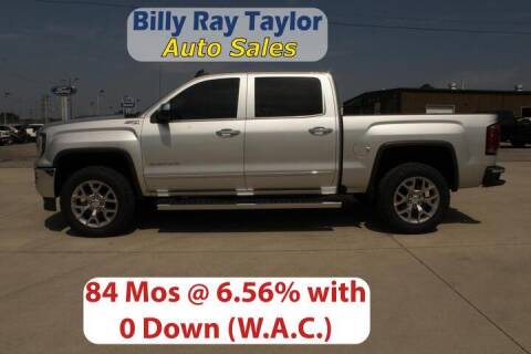 2018 GMC Sierra 1500 for sale at Billy Ray Taylor Auto Sales in Cullman AL