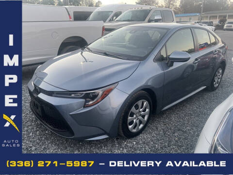 2022 Toyota Corolla for sale at Impex Auto Sales in Greensboro NC