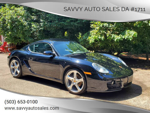 2007 Porsche Cayman for sale at SAVVY AUTO SALES DA #1711 in Portland OR