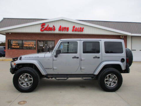 2014 Jeep Wrangler Unlimited for sale at Eden's Auto Sales in Valley Center KS