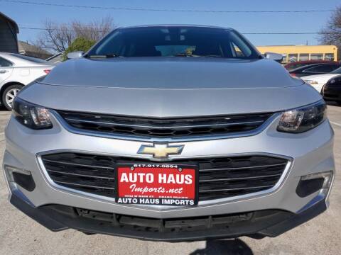 2017 Chevrolet Malibu for sale at Auto Haus Imports in Grand Prairie TX