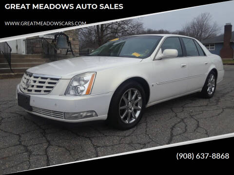 2006 Cadillac DTS for sale at GREAT MEADOWS AUTO SALES in Great Meadows NJ