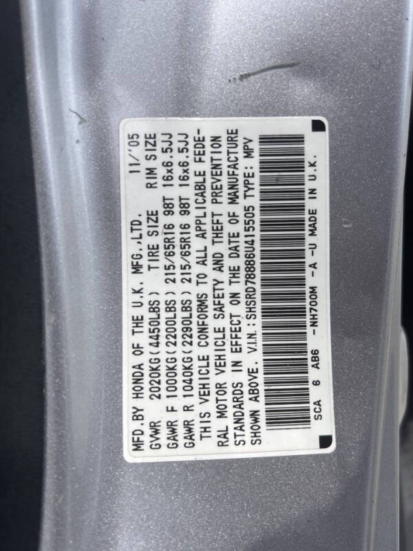 2006 Honda CR-V EX
