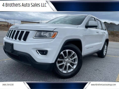 2015 Jeep Grand Cherokee for sale at 4 Brothers Auto Sales LLC in Brookhaven GA