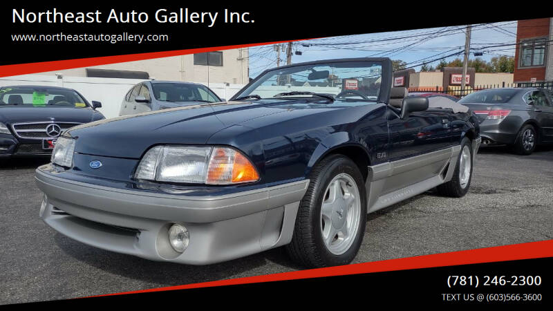 1992 Ford Mustang for sale at Northeast Auto Gallery Inc. in Wakefield MA