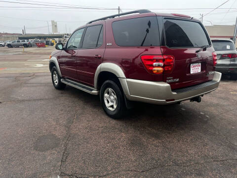 2001 Toyota Sequoia for sale at Canyon Auto Sales LLC in Sioux City IA