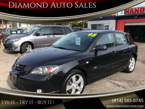 2005 Mazda MAZDA3 for sale at DIAMOND AUTO SALES LLC in Milwaukee WI