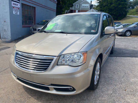 2012 Chrysler Town and Country for sale at Motley's Auto World in Danville VA