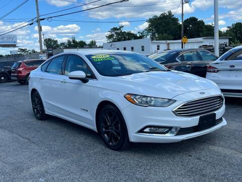 2018 Ford Fusion Hybrid for sale at MetroWest Auto Sales in Worcester MA