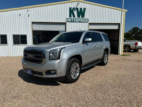 2016 GMC Yukon for sale at KW Enterprise in Dublin TX