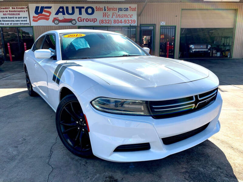 2015 Dodge Charger for sale at US Auto Group in South Houston TX