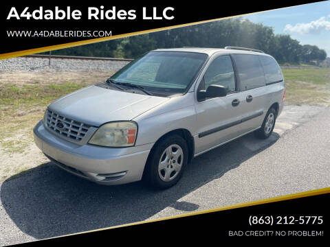 2004 Ford Freestar for sale at A4dable Rides LLC in Haines City FL