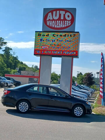 2012 Toyota Camry for sale at Auto Wholesalers Of Hooksett in Hooksett NH
