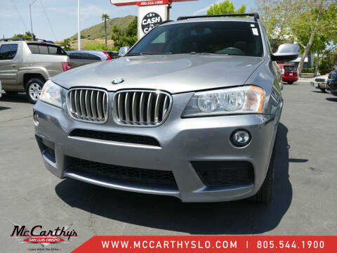 2014 BMW X3 for sale at McCarthy Wholesale in San Luis Obispo CA