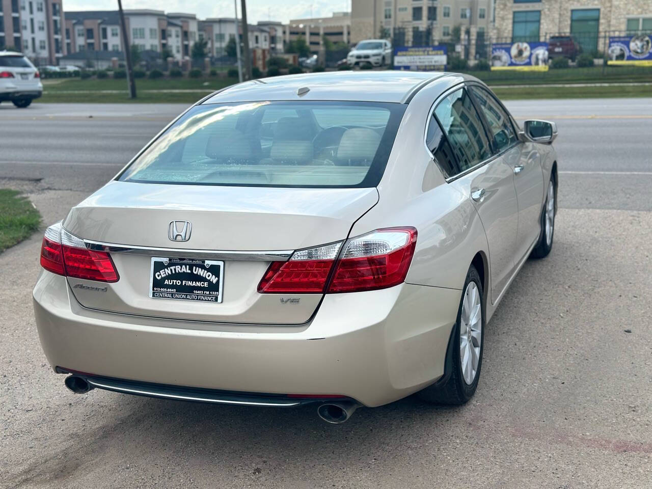 2014 Honda Accord for sale at Central Union Auto Finance LLC in Austin, TX