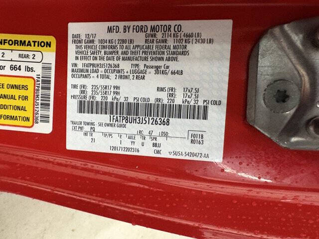 2018 Ford Mustang EcoBoost