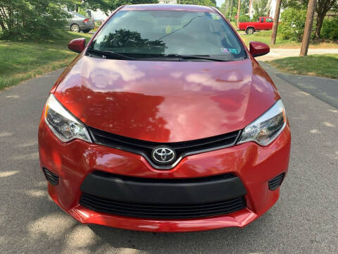 2016 Toyota Corolla for sale at Via Roma Auto Sales in Columbus OH