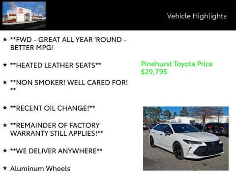 2022 Toyota Avalon Hybrid XSE Nightshade