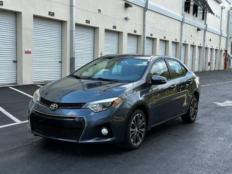 2016 Toyota Corolla for sale at IRON CARS in Hollywood FL