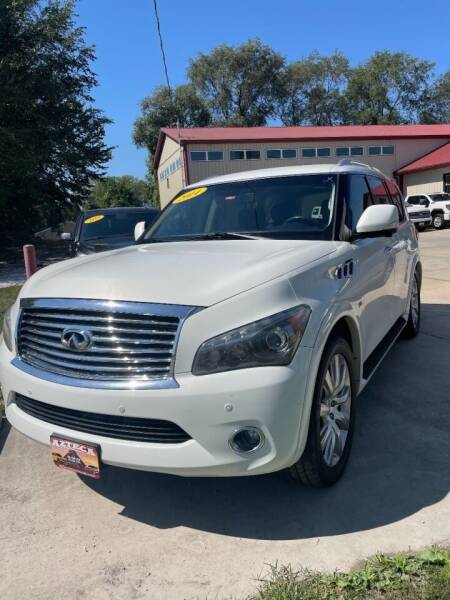 2014 Infiniti QX80 for sale at Azteca Auto Sales LLC in Des Moines IA