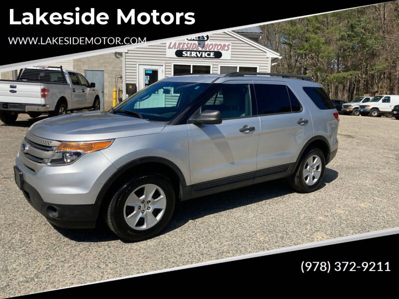 2014 Ford Explorer for sale at Lakeside Motors in Haverhill MA