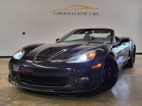 2013 Chevrolet Corvette for sale at Carolina Exotic Cars & Consignment Center in Raleigh NC